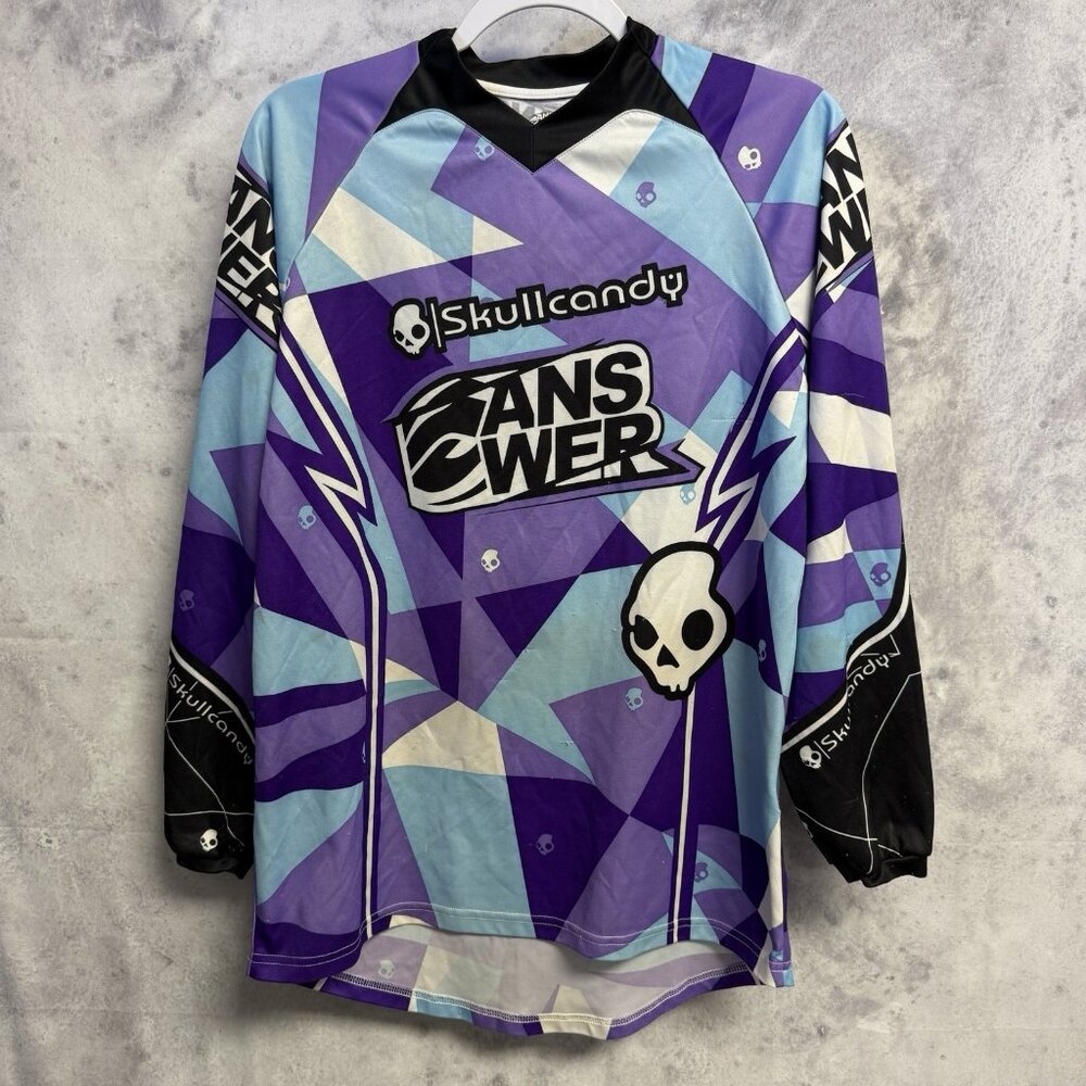 Answer Racing Motocross Jersey Mens Small Purple Long Sleeve MX